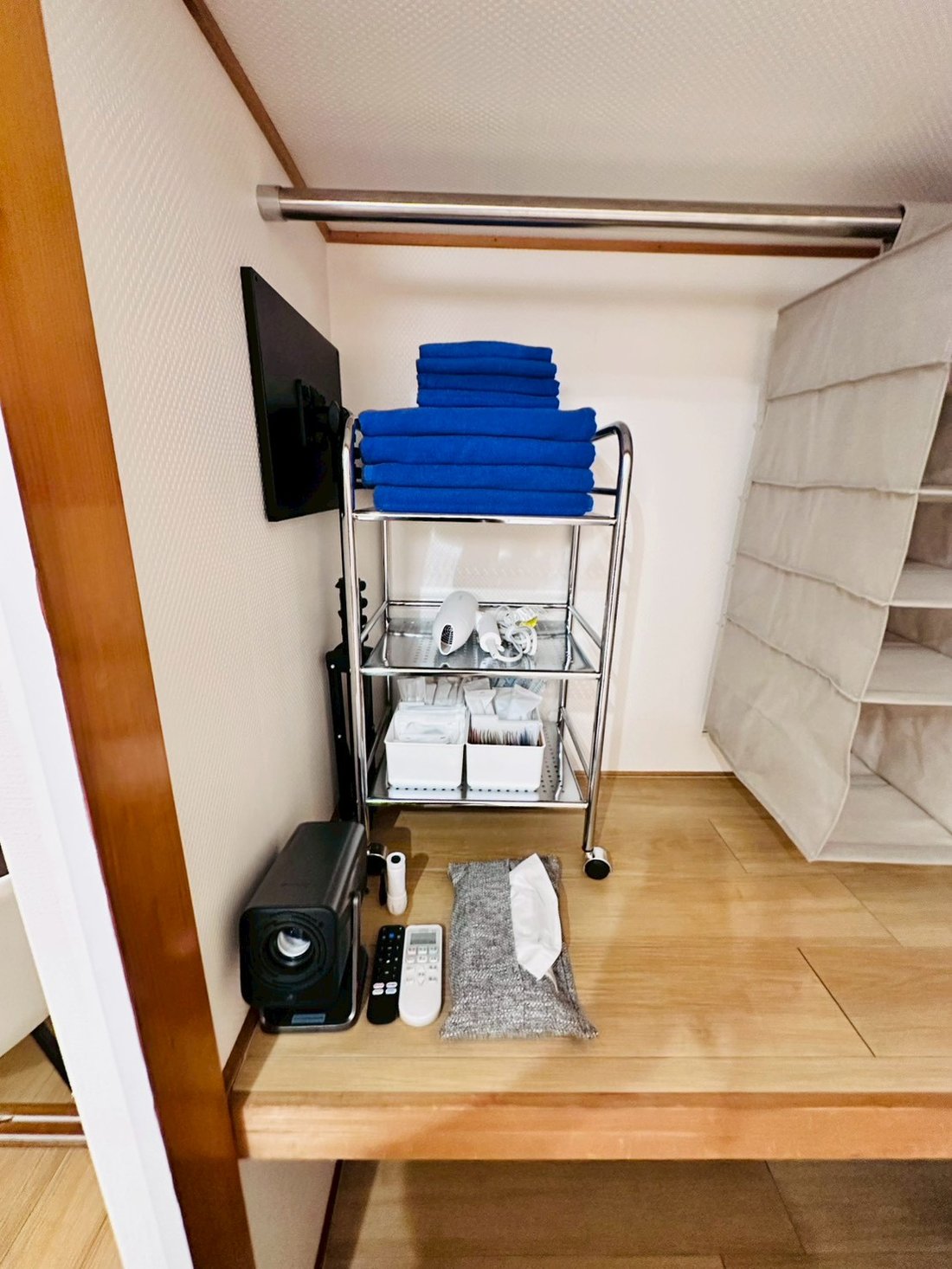 タオルの場所 / Where the towels are